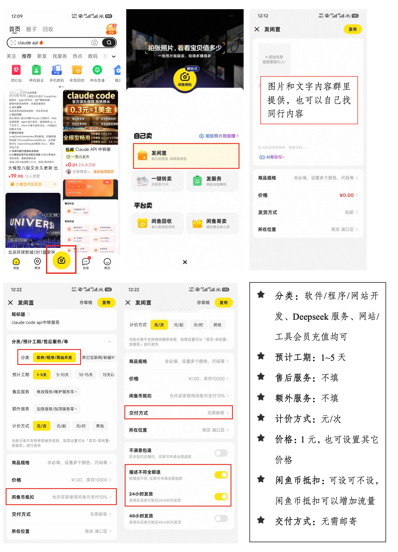 商品发布流程